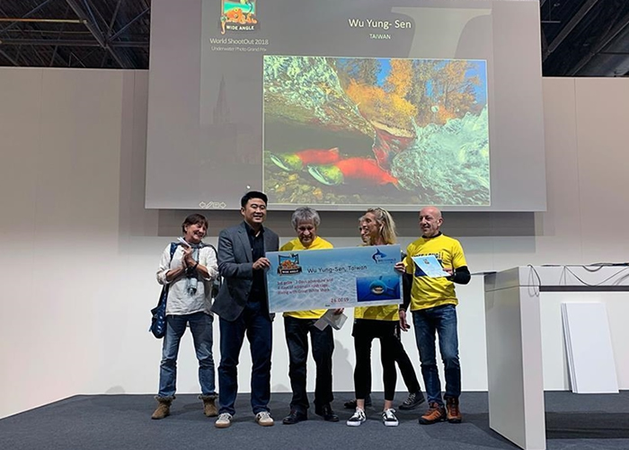 吴永森获奖后,在Facebook分享喜讯。