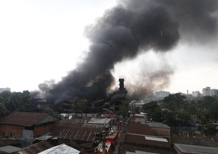 达卡的空气污染亦同样严重。