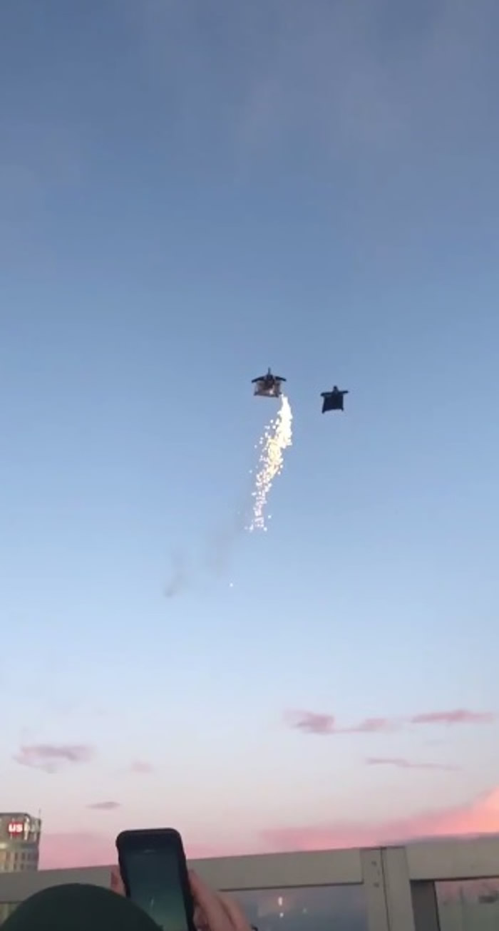 巨大火流星或UFO坠落美国加州洛杉矶市中心?警方回应......