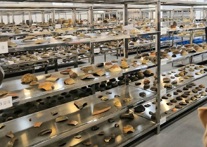 黄泗浦遗址内出土大量文物,有助民众了解唐代历史。