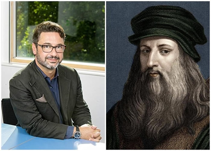 卡塔尼(左图)认为达芬奇(右图)可能患有注意力缺乏过动异常症。