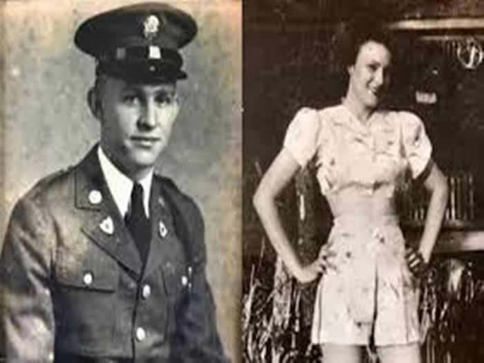 罗宾斯(左)和加纳耶(右)年轻时的照片。(