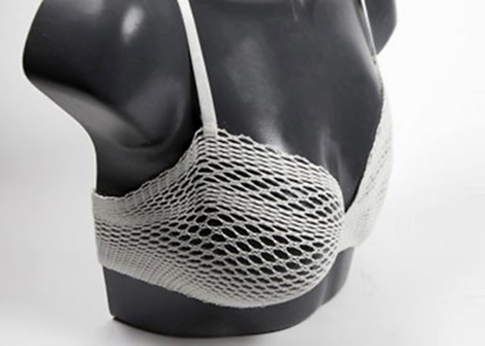 Algorithmic Lace bra造型独特。