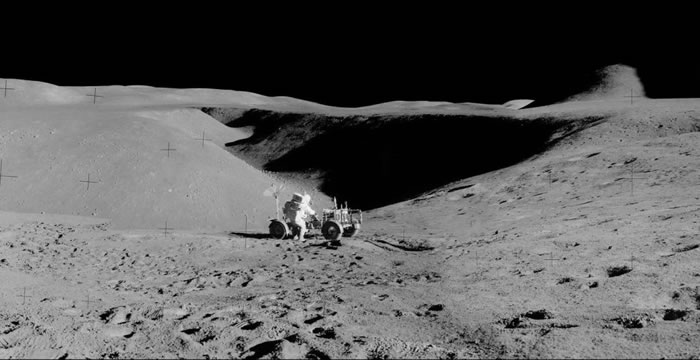 美国阿波罗11号登月50周年:NASA公布一系列登月全景照片