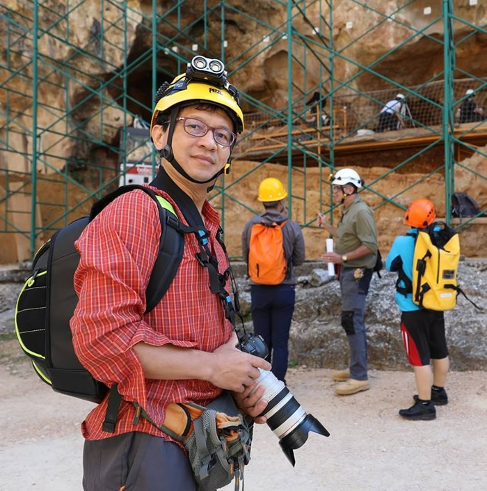 沈川洲(图)及其团队近日提出新论据,推断吴哥文明衰亡原因。