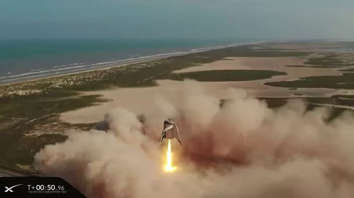 SpaceX���Ƿɴ����ǳ桱�ڶ��β�����Ƶ�ع�