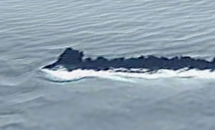 Google地球在南极洲发现UFO跑道?网友称是不明飞行物坠机现场