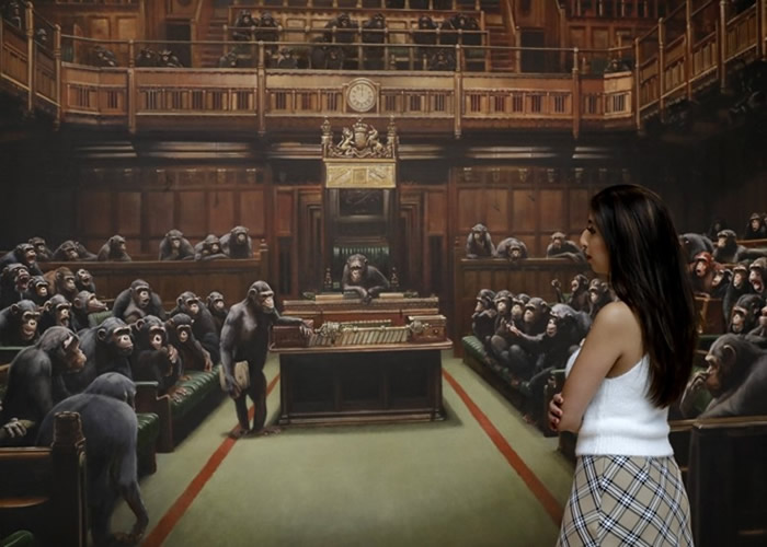 Ӣ����ͷͿѻ������Banksy10��ǰ�滭�ġ�����������Ժ�����Ƽ�¼��990��Ӣ���߼��ĳ�