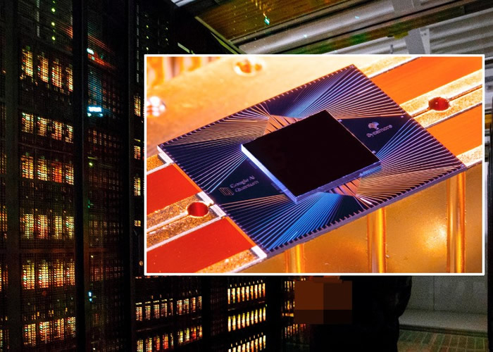 据指,Sycamore(小图)的运算速度比传统超级电脑快。