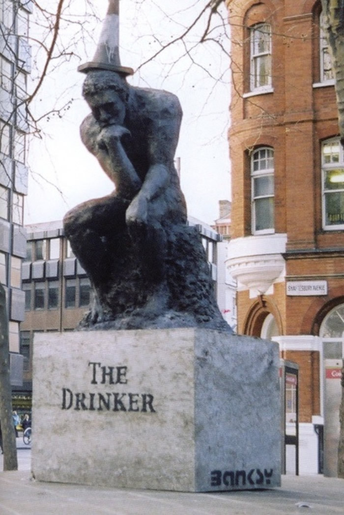 Banksy�����ġ����ƿ͡�ԭ����ò��