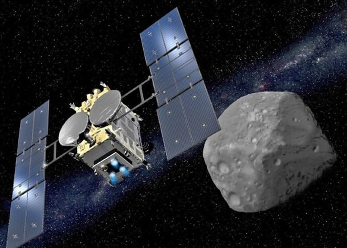 隼鸟2号明年底将带龙宫的岩石样本返回地球。