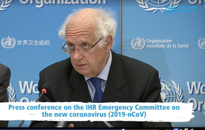 新型冠状病毒肺炎消息:世卫组织紧急会议宣布疫情为国际关注的突发公共卫生事件