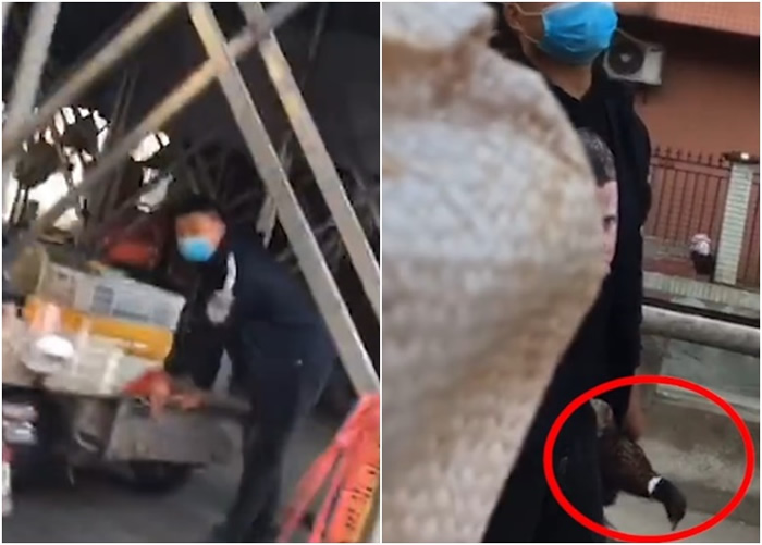 广州白云区江村农贸批发市场暗售野味 野生动物仓库藏民居