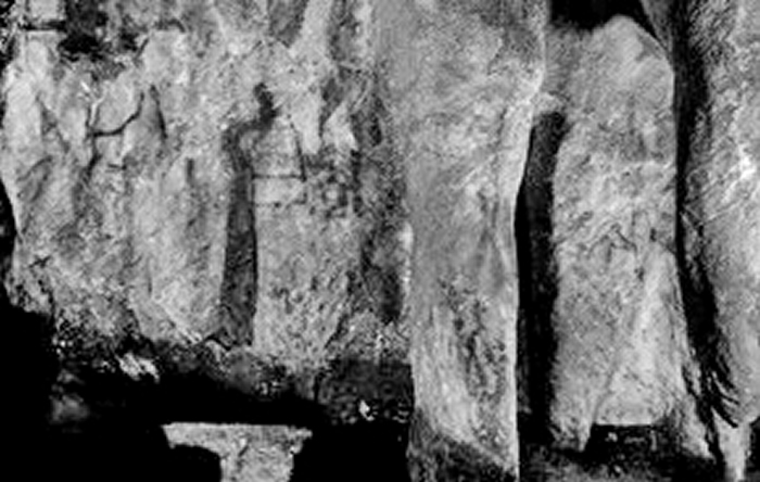 图为西班牙南部的巴西加洞穴内发现的岩画。部分岩画可追溯至6.4万年前,比智人迁入欧洲的时间要早得多,因此它们应该由尼安德特人所创作。