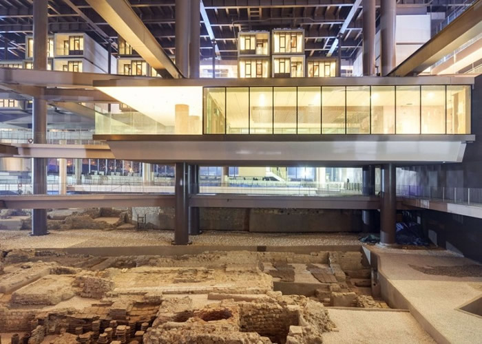 施工发现古城 土耳其新酒店“悬浮”遗址上兴建