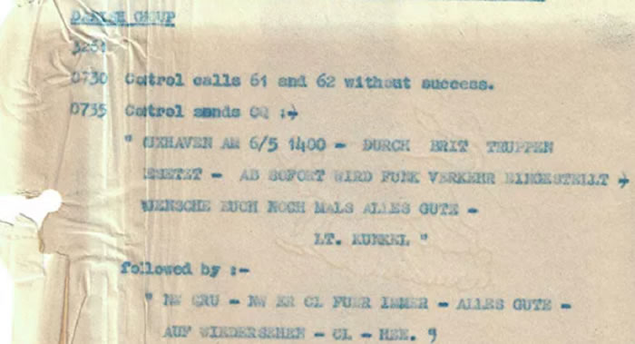 Ӣ������ͨѶ�ܲ���GCHQ�������ɴ�����ڶ�ս��ŷ�޲��ֽ���ǰ��ͨѶ��Ϣ