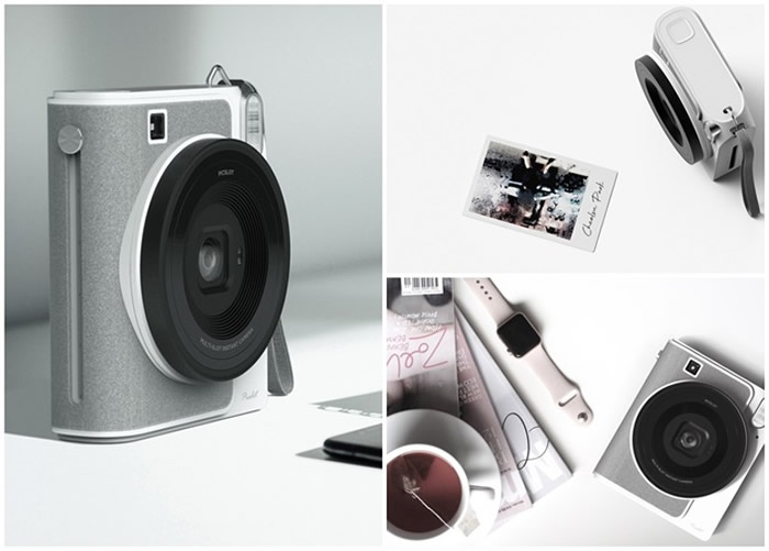 韩国设计师推出一款可以即影即印的智能相机“Picslot”