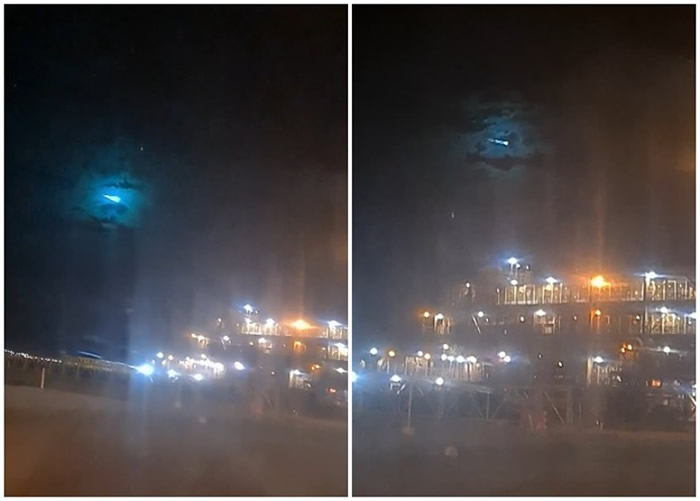 澳洲西澳省皮尔巴拉神秘绿光划破夜空 专家:掠过地球的小行星2004 NN4