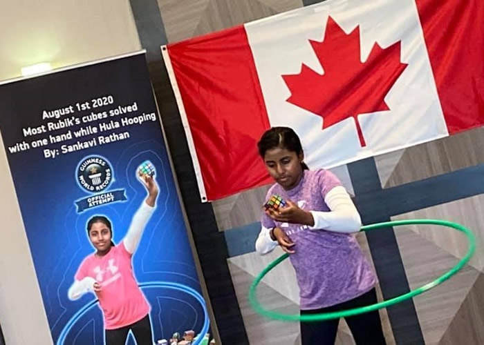 ���ô�11��ӡ����ŮͯSankavi Rathan��ת����Ȧ�ߵ��ֻ�ԭħ��������˹�����¼