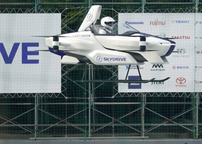日本科技企业SkyDrive飞天车载人测试成功 有望开拓全新天际交通
