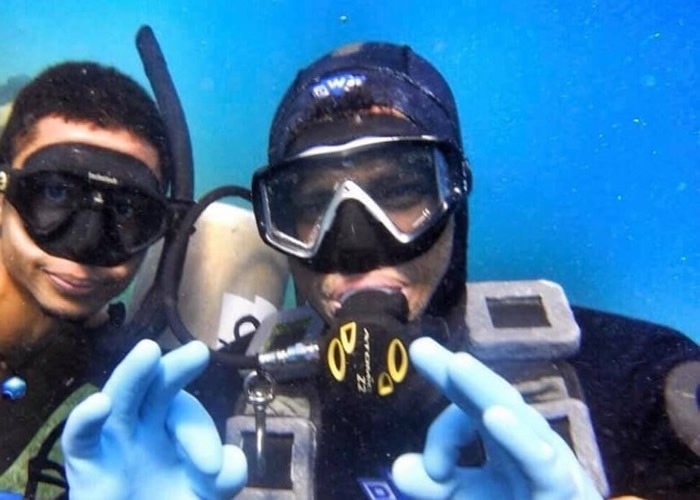 埃及潜水员Saddam al-Kilany海底逗留逾6天 破吉尼斯世界纪录