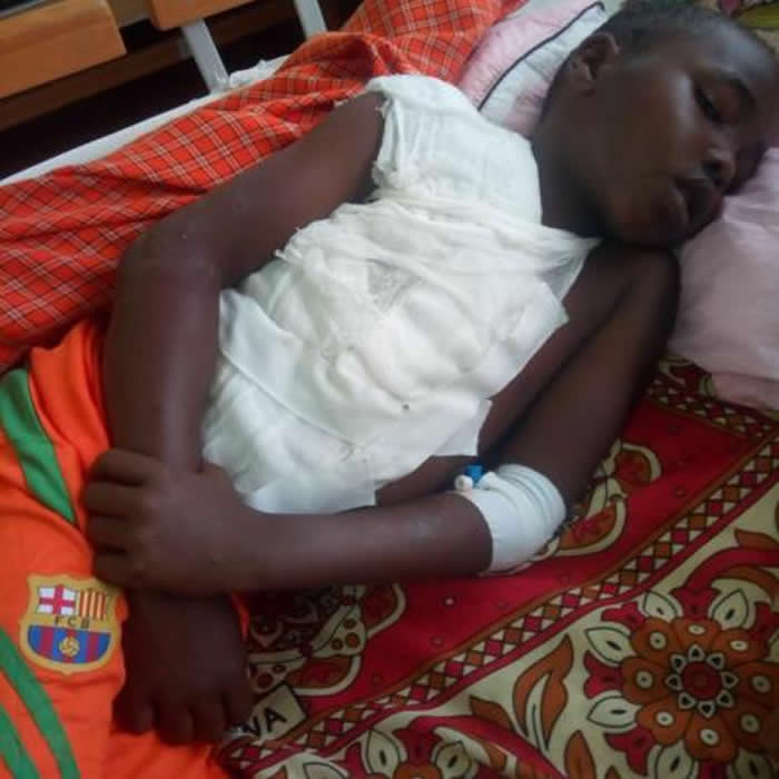 Kenyans.co.ke网站:肯尼亚小女孩救下遭到鳄鱼攻击的二年级小学生