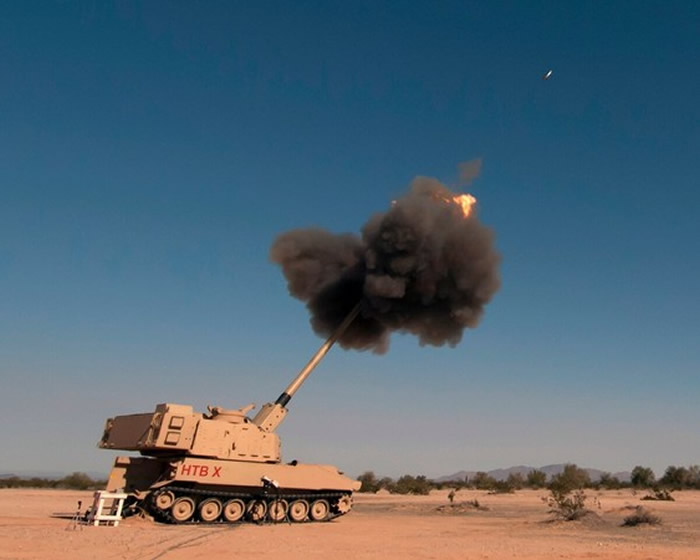 美国陆军完成新一代长程自行火炮M1299的研发 成功击中70公里外目标