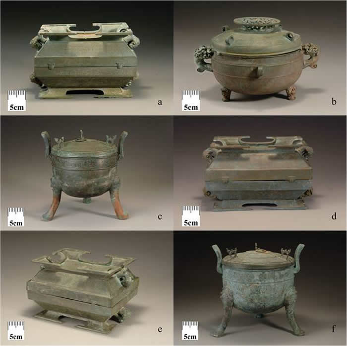 郧县乔家院墓地出土青铜器(罗武干 供图)