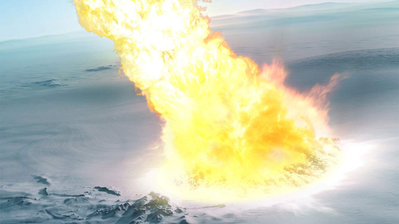 南极洲发现43万年前源自一次中型小行星撞击的颗粒