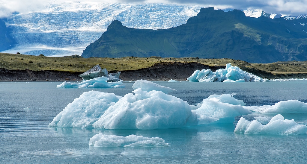 冰岛杰古沙龙冰河湖(Jökulsárlón Lagoon)。图片来源:Al Case(CC BY-NC-ND 2.0)