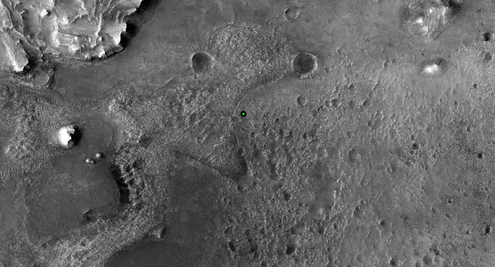 美国航空航天局的“毅力“号火星探测器开始在火星上寻找生命痕迹