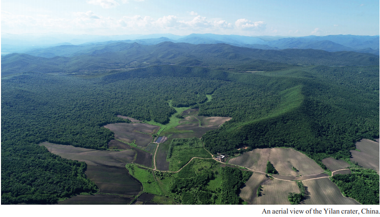 地球近十万年来最大规模的小行星碰撞事件发生在中国黑龙江省哈尔滨市依兰县境内