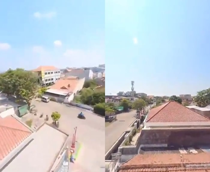 鹦鹉视角:鹦鹉抢走手机后意外录下极美的空拍景色