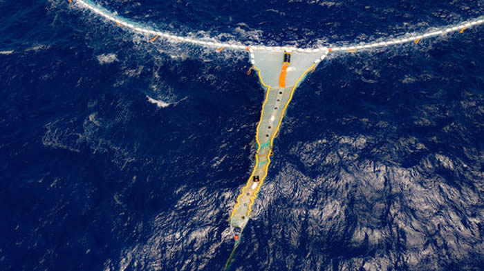 荷兰非营利组织The Ocean Cleanup使用“珍妮”清除掉9000公斤海洋垃圾