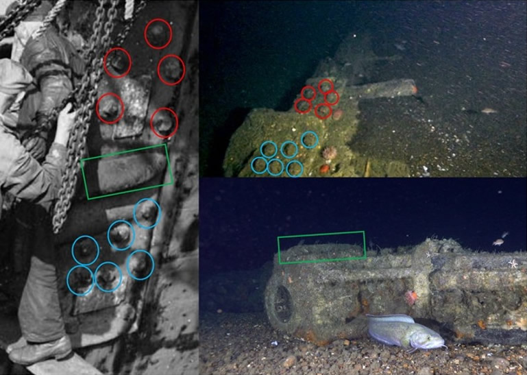 专家本年再度比对船身照片,发现多个地方吻合。