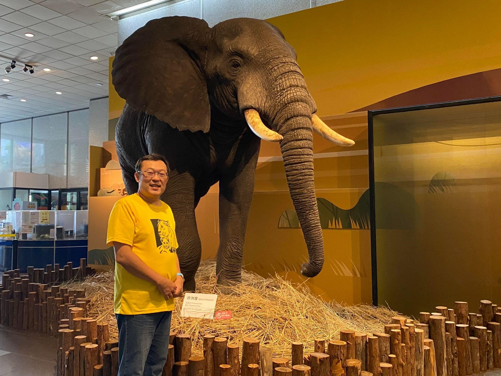 张钧翔从小就是动物爱好者,这促使他踏上古生物学研究之路。图/张钧翔提供