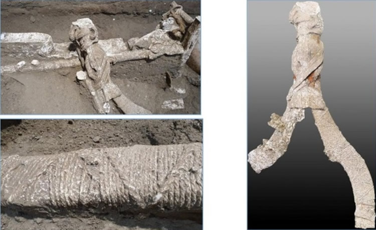 意大利庞贝古城旁边的奇维塔朱利亚纳一间豪华别墅遗址发现保存完好的“奴隶房”