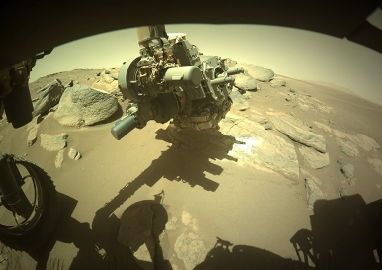 坚毅号探测器首公开岩石结构图 有助进一步研究古老火星的气候和环境