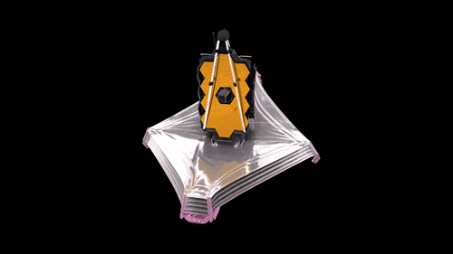 天体物理学家在地球观测到太空中的詹姆斯·韦伯太空望远镜