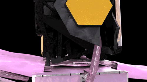 天体物理学家在地球观测到太空中的詹姆斯·韦伯太空望远镜