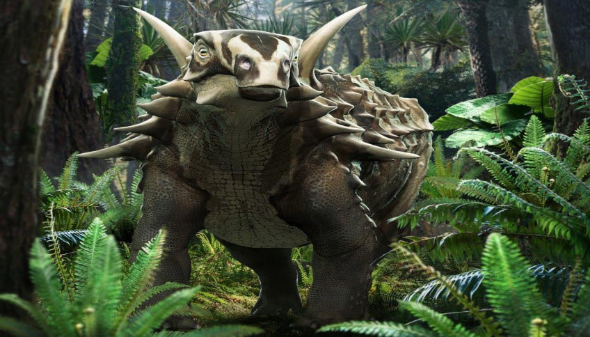 CT检查奥地利发现的恐龙化石 发现甲龙行动迟缓且耳聋