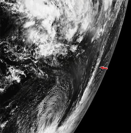 汤加火山爆发威力约千颗原子弹 海底火山再次大喷发