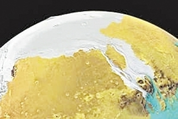 英国《新科学家》杂志:30亿年前火星上或存在一个液态海洋