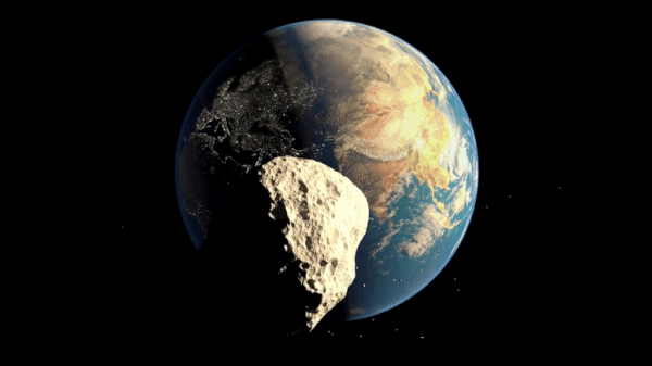 小行星1994 PC1的出现为观察者提供实时观看太空岩石运动的机会
