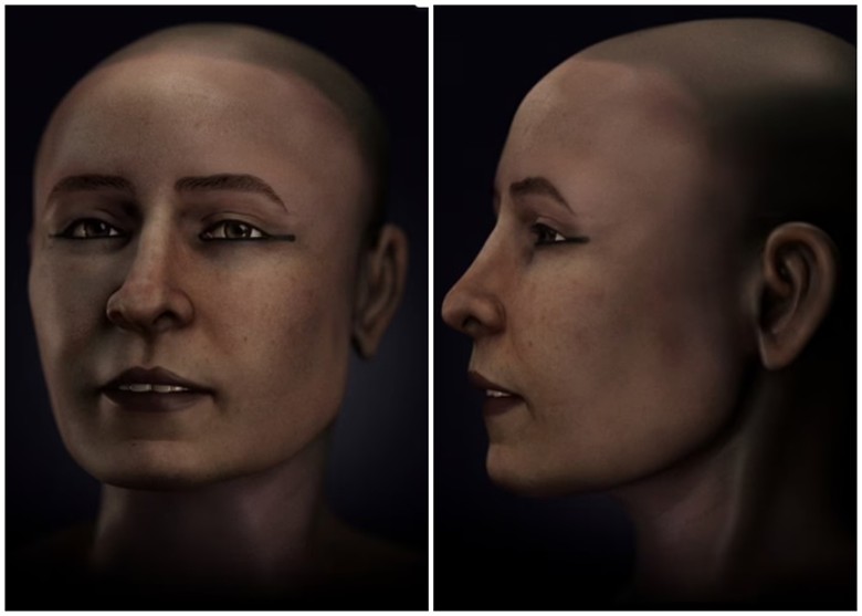 科学家成功重组有2600年历史的埃及女性木乃伊脸容 生前或属天姿国色