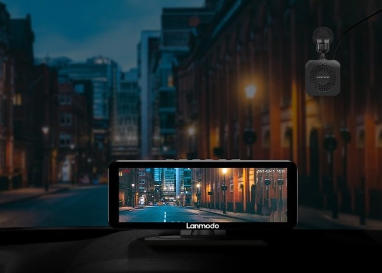 美国设计公司推出可解决黑夜中拍摄光度不足的行车记录仪Lanmodo Vast M1