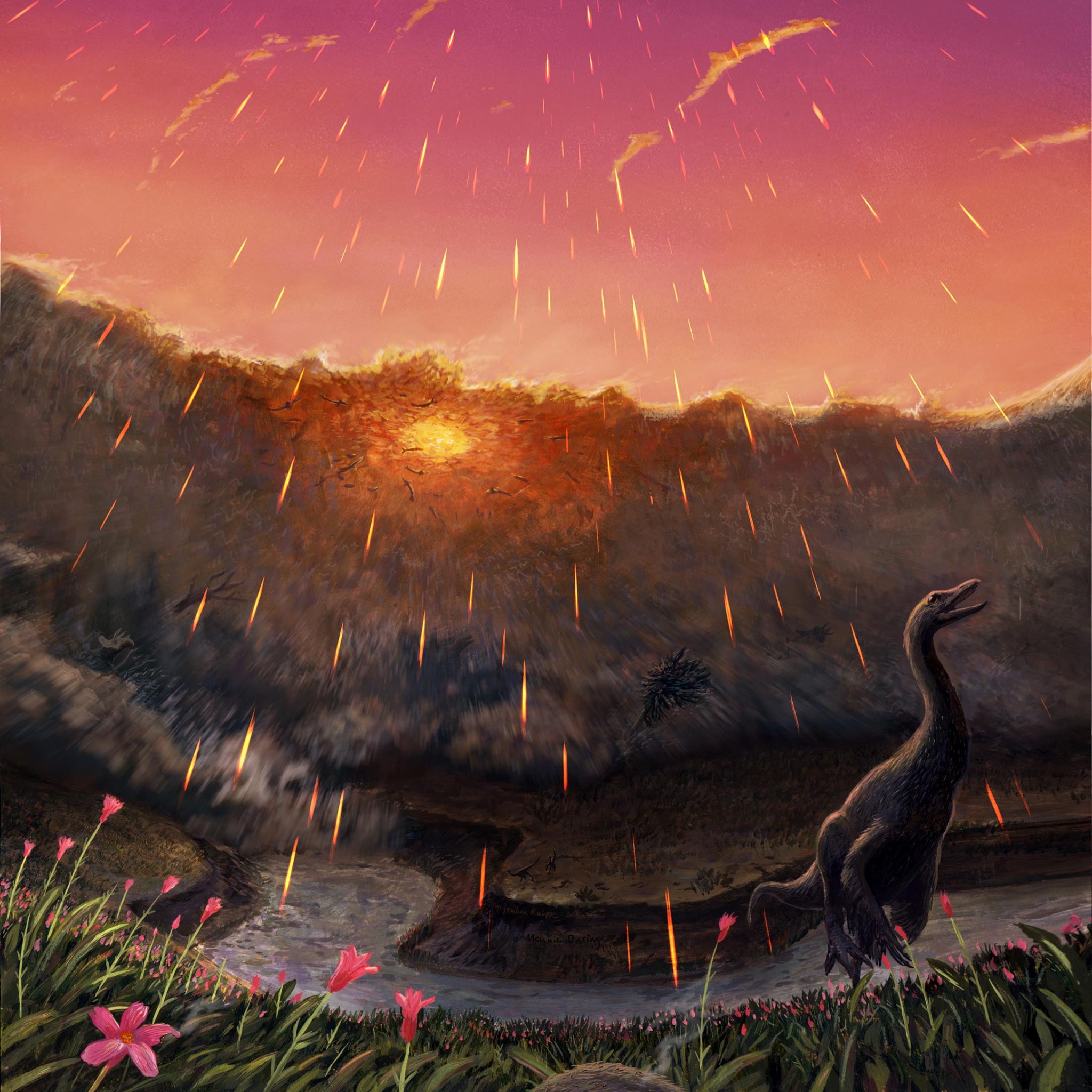 6600万年前小行星撞击地球酿海啸致大灭绝 研究证实在春天发生