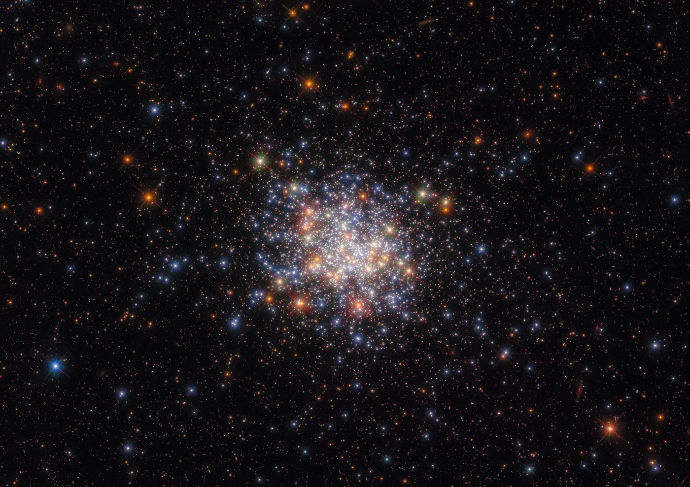 NGC 1755(Credit: ESA/Hubble & NASA, A. Milone, G. Gilmore)