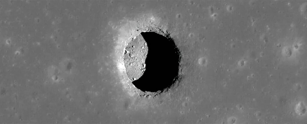 月球坑洞可能有适宜的温度供人类居住