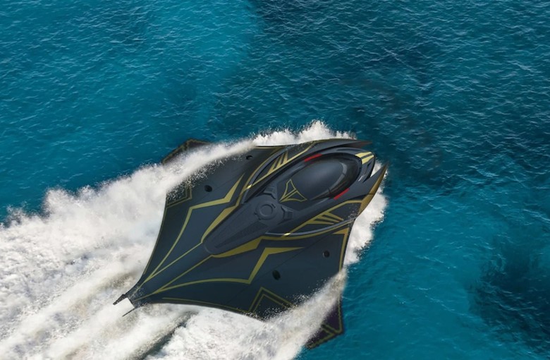 魔鬼鱼状潜艇：阿联酋初创公司Highland Systems设计的Kronos Armored Submarine